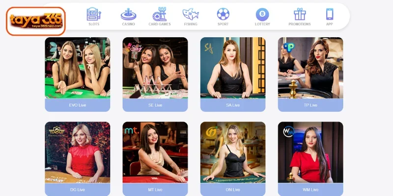 Leading Brands Collaborating with TAYA365 Casino