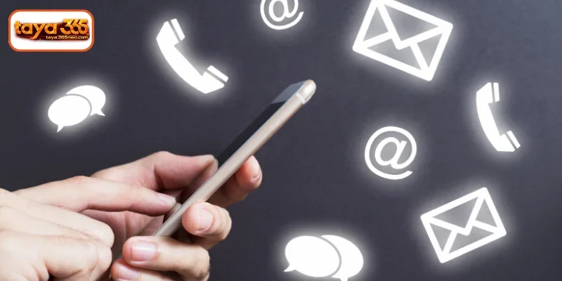 Overview of how to contact TAYA365