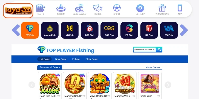 Top Content Partners for TAYA365 Fish Shooting
